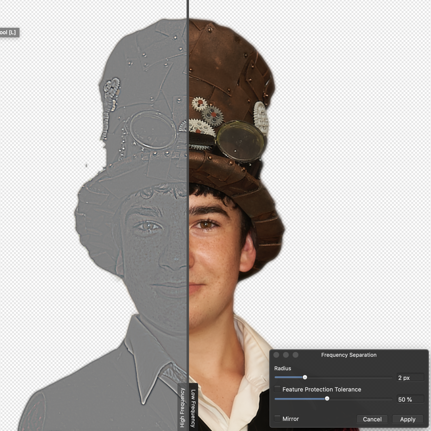 frequency separation